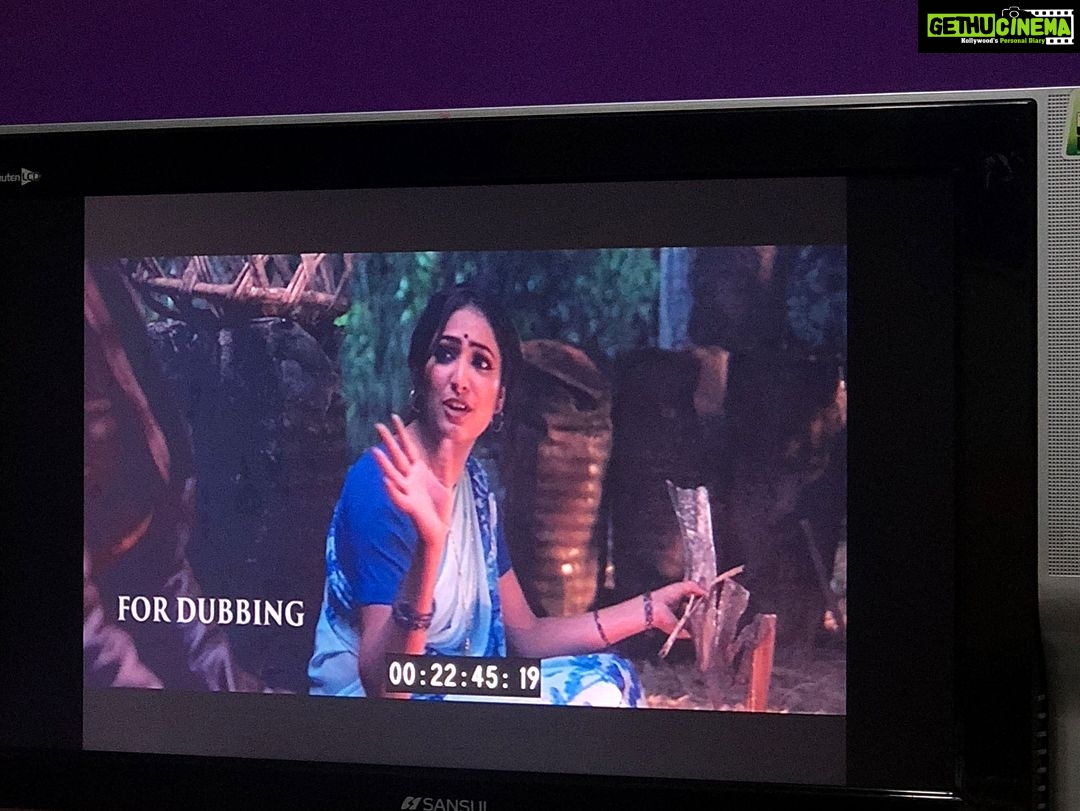 Hariprriya Instagram - βͺDone dubbing for #BellBottom β€οΈ Trust me movie has shaped up soooo wel ππ Can't wait for the release now π¬ππ»β¬