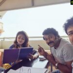 Hariprriya Instagram - Script reading session for #Bellbottom 😇 Much fun working on d 80’s script ❤️