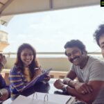 Hariprriya Instagram - Script reading session for #Bellbottom 😇 Much fun working on d 80’s script ❤️