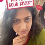 Hariprriya Instagram - It was supposed to be 100% 😉🙈❤️ #kiss #love