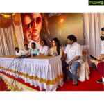 Hariprriya Instagram - Another movie , another launch, another event but this time it is opposite @nimmaupendra sir, titled 'Lagaam' 🤩 Here are the pics from the launch today 🥰 Super happy and excited that this is going to be another interesting role! 😍😍 Hope you all stay safe wherever you are! 🤗🤗 P.S Thank you for the Muhurat clap today @puneethrajkumar.official sir 🤩