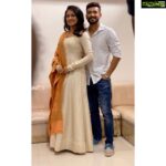 Hariprriya Instagram - Another exciting project lined up!! 😍 Here are pics from the recent launch of one of my upcoming films tentatively titled 'Production No. 1'- starring @diganthmanchale , @imsimhaa and myself!! 😇 Directed by Ashok Teja and Produced by Rajesh Agarwal and Jayaprakash Rao. Will start rolling soon 🎥 Can't wait to join the team! 😇 pics by @chitrataramanu 😎