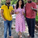 Hariprriya Instagram - Pictures from the Pooja today! 🤩 All set for another new, exciting journey😍 #Petromax directed by Vijay Prasad sir 😎 After #NeerDose became one of our most talked about films, we are coming together again for an amazing script ❤️ I'm excited for many reasons! 💃 Looking forward to share the screen with @sathish_ninasam_official for the first time 😎. Shooting has begun in #nammamysuru 😬