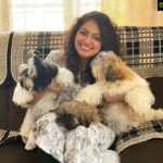 Hariprriya Instagram – My 3 furry friends ❤️ Find the fourth one 😉😋