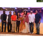 Hariprriya Instagram - Another exciting project lined up!! 😍 Here are pics from the recent launch of one of my upcoming films tentatively titled 'Production No. 1'- starring @diganthmanchale , @imsimhaa and myself!! 😇 Directed by Ashok Teja and Produced by Rajesh Agarwal and Jayaprakash Rao. Will start rolling soon 🎥 Can't wait to join the team! 😇 pics by @chitrataramanu 😎