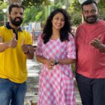 Hariprriya Instagram - Pictures from the Pooja today! 🤩 All set for another new, exciting journey😍 #Petromax directed by Vijay Prasad sir 😎 After #NeerDose became one of our most talked about films, we are coming together again for an amazing script ❤️ I'm excited for many reasons! 💃 Looking forward to share the screen with @sathish_ninasam_official for the first time 😎. Shooting has begun in #nammamysuru 😬