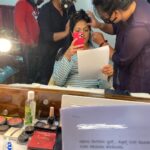 Hariprriya Instagram - Back to work!! 💃 Missed the sets, shooting, my makeup, vanity van, script, my staff, and most of all being in front of the camera ❤️🎥 I took a 2 month hiatus because of my hectic schedule last year but thanks to the coronavirus, it lasted 6 months 😐🤨 Feels amazing to be back on the sets 😍🤩 I'm shooting for something exciting, but it's not a movie. I'll let you guess 😉😉 #shooting #shootlife #artist