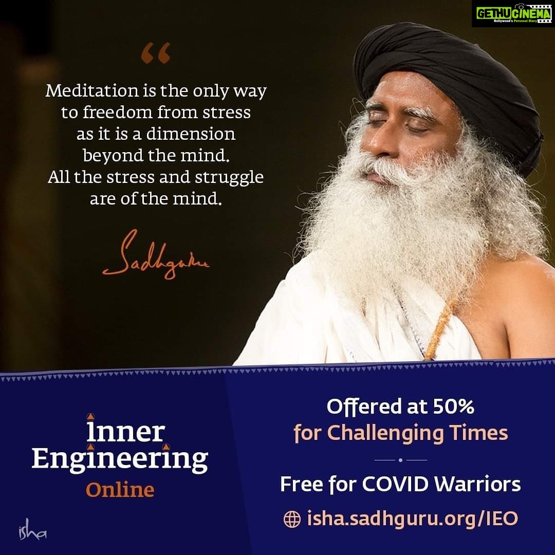 Hariprriya Instagram - Inner Engineering Online is being offered by Sadhguru to all Covid Warriors free of cost. Program is also made available in Kannada language too! Please make use of this opportunity to turn inward and spread the word to all Covid Warriors you know! Register here: English: Isha.co/IEO Kannada: kannada.sadhguru.org/ieo