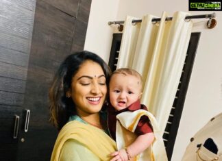 Hariprriya Instagram - He is Mr Chota Shetty 🥰😍 Ranvit shetty son of Rishab shetty 🤩