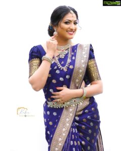 Hariprriya Instagram - #sareelove ❤️ Beautiful set of jewellery- @kiran_bridal_jewellery 🤩 Bangalore, India