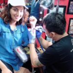 Hariprriya Instagram - Getting my 2nd #tattoo done in #Bali #Indonesia 😍😬💃🏻 Guys, guess what I'm gonna get done😉 comment below 😇