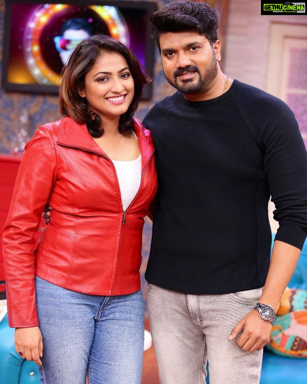 Hariprriya Instagram - Happy birthday @srujanlokesh 🎂🤗 Have a fantastic year ☺️ Continue to Spread more happiness like u always do 😍