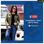 Hariprriya Instagram – ‪Hey ppl 🙋🏻‍♀ Of late, I’ve been coming LIVE unannounced on facebook 🙈 So here am letting you all know well in advance… So, keep your questions ready 😃 Coming LIVE tomorrow at 10 AM on my FB Page 😍‬
