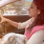 Hariprriya Instagram - A drive with my baby 🥰 @joshapp.kannada @officialjoshapp #joshmeinaaja