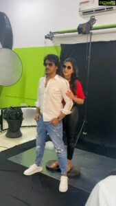 Hariprriya Instagram - Behind the scenes 😎
#Lagaam #photoshoot #actorslife #upendra #thursdayvibes