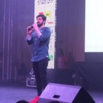 Harish Kalyan Instagram - Pleasure meeting you all. My lovelies. #collegestudents #SRMEaswari #NIFT That energy & vibe ❤️🤗