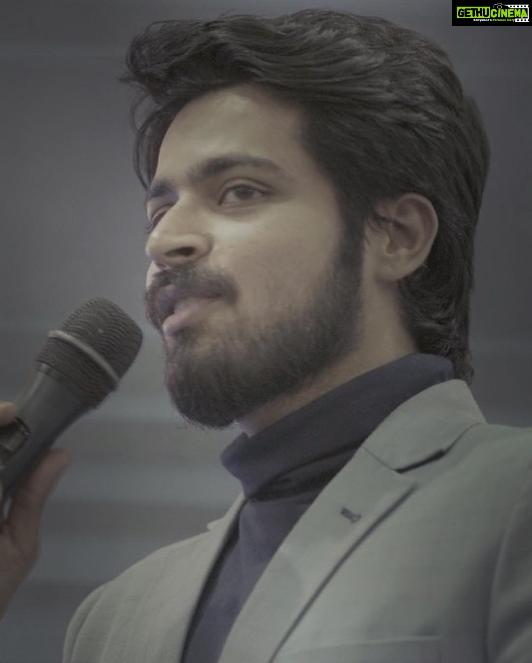 Harish Kalyan Instagram - Thank you Singapore for all the love. Wonderful meeting you lovelies. #homeawayfromhome Summing up the two day event to launch our song #kannamma from our movie #IRIR Max love πβ€οΈ || Styled by @anushaa13