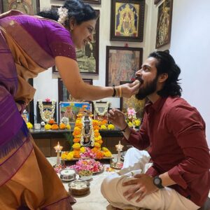 Harish Kalyan Instagram - Happy Pirandha Naal Pullayarappa ! எல்லாருக்கும் எல்லாவற்றையும் சிறப்பாக அமையட்டும். 
Guide us with your grace.  #happyvinayagarchathurthi