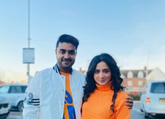 Harshika Poonacha Instagram - Twinning with my Sajan from #Sajanrejhootmatbolo 😍😍😍 The Superstar @pradeeppandey_chintu ji and your favourite @harshikapoonachaofficial , You will love us together in our next film #sajanrejhootmatbolo directed by @premanshu23 sir and produced by @abhaysinha181 sir @yashifilms.official . Right now we are here shooting for different films in #London . We love you all and keep loving us sweethearts ♥️♥️♥️ London, United Kingdom