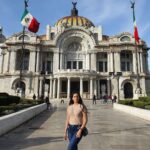 Harshika Poonacha Instagram - Olaaaa Mexico ❤️❤️❤️ Always wanted to visit this beautiful country , Love the vibe,food,culture and the lovely español language 🥰 Gracias Palacio De Las Bellas Artes Ciudad De Mexico