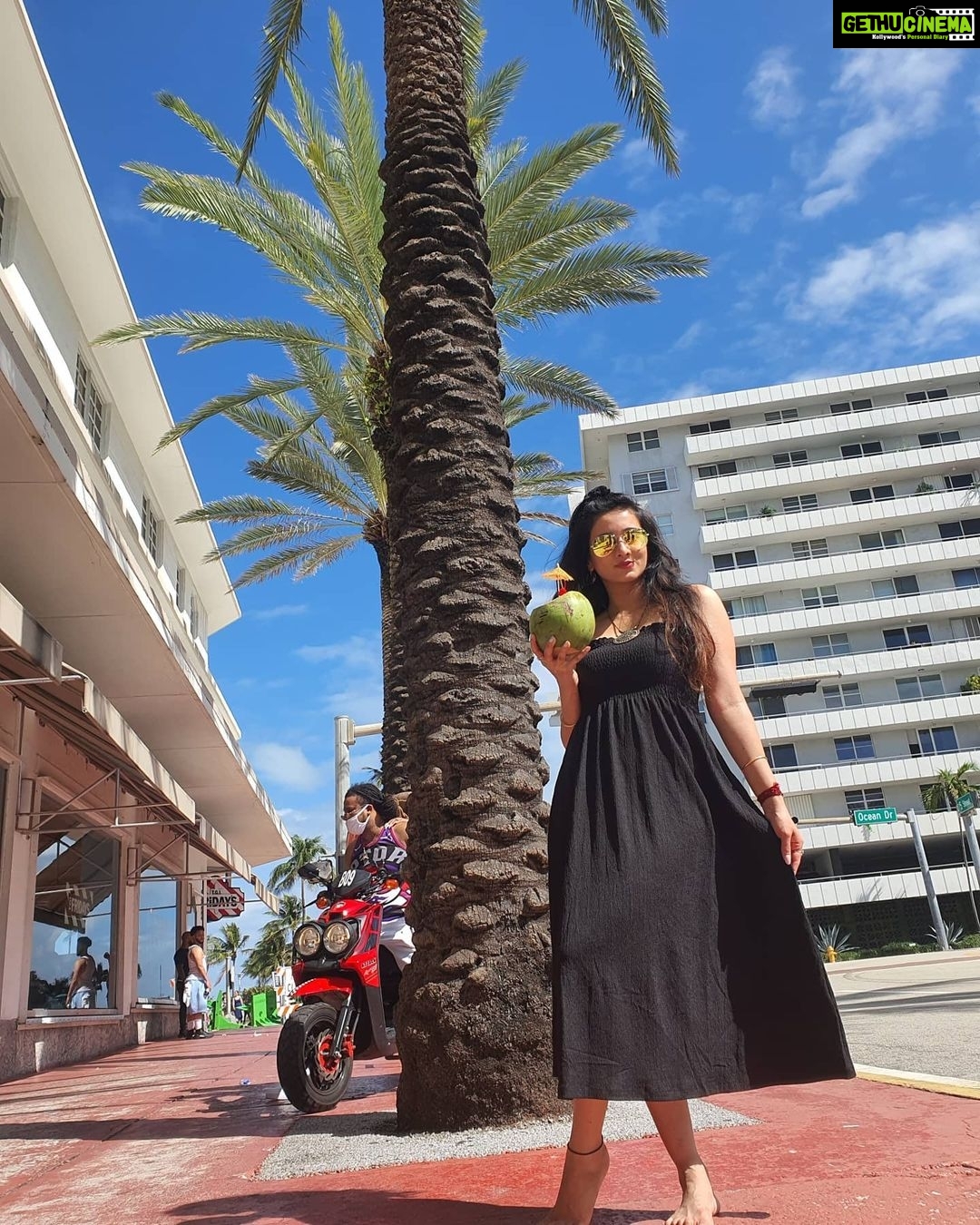 Harshika Poonacha Instagram - You gotta NOURISH to FLOURISH ❤️❤️❤️ Southbeach Miami