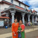 Harshika Poonacha Instagram – May lord Dharmasthala Manjunatheshwara bless you all 🙏🙏🙏 Dharmasthala, Karnataka, India