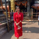 Harshika Poonacha Instagram – ❤️❤️❤️ Kollur Mookambika Temple