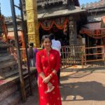 Harshika Poonacha Instagram – ❤️❤️❤️ Kollur Mookambika Temple