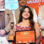 Harshika Poonacha Instagram - Came back to India with a Beautiful Surprise ❤️❤️❤️ I’m Deeply humbled and privileged to be receiving the prestigious Corona Warriors Award 2020 . This award was dedicated mainly to doctors and Police department who worked day and night to save innocent people’s lives during the pandemic. I’m touched and honoured that the dignitaries chose me to be a part of this delegated list . I worked without any expectations, But when our little work is recognised , it does feel good . Thankyou for the love and I shall promise to keep the good work coming 🙏🙏🙏 Let’s stay with each other and stand up for each other 😇 Jai Hind Bangalore, India