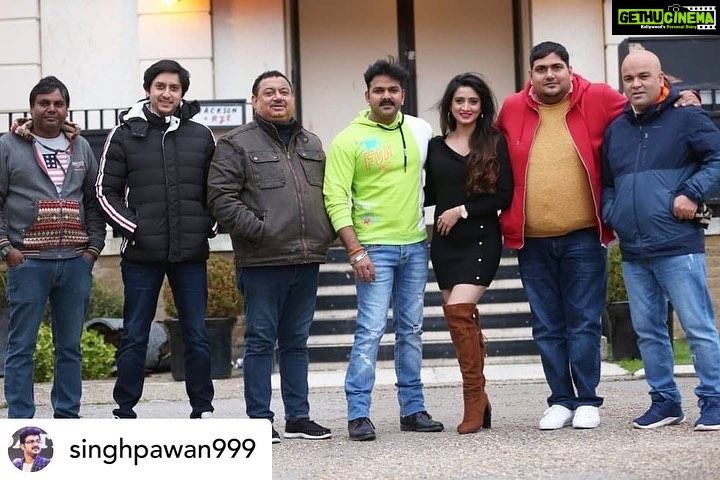 Harshika Poonacha Instagram - It is a great honour for me to be talking with you all today on this very exciting occasion. I am delighted to have the opportunity to work with the Superstar of Bhojpuri cinema Mr @singhpawan999 and the Biggest production house #YashiFilms . Today is a great day for me and I am very happy to be sharing this wonderful news with you! Wish me goodluck for this movie guys ❤️ I need all your blessings as I’m getting launched into a new industry . Thankyou @singhpawan999 #yashiflms #AbhaySinha @prashantnishant #premanshusingh @aftabsamir786 Posted @withregram • @singhpawan999 लंदन में मेरी नई फ़िल्म की शुरुआत #yashifilms#abhaysinha #samiraftab #nishantujjwal #newheroine #introducing #harsikapoonacha #premanshusingh London, United Kingdom