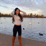 Harshika Poonacha Instagram - Day out with Nature & Me ❤️❤️❤️ PC @geeroads London, United Kingdom