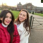 Harshika Poonacha Instagram - Friendship is born at that moment when one person says to another ‘ What ! You too ? I thought I was the only one. Cheers to New friendship @geeroads from costars to travel partners and now gym partners 😂 To new beginnings ❤️ London, United Kingdom