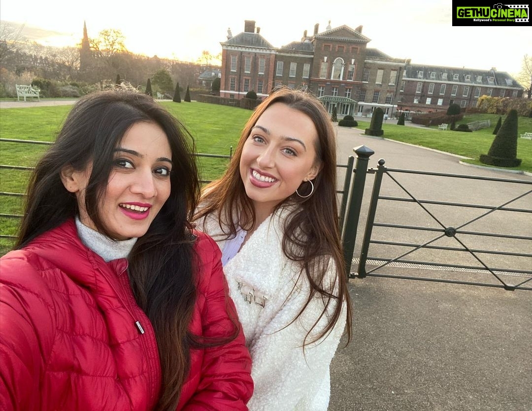 Harshika Poonacha Instagram - Friendship is born at that moment when one person says to another β What ! You too ? I thought I was the only one. Cheers to New friendship @geeroads from costars to travel partners and now gym partners π To new beginnings β€οΈ London, United Kingdom