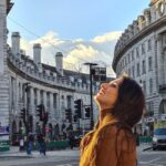 Harshika Poonacha Instagram - London you make me Happy ❤️ PC @snabhi Piccadilly Circus
