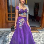 Harshika Poonacha Instagram – House warming glow ❤️❤️❤️
Thankyou to one and all for coming and blessing us 🙏🙏🙏
Wearing beautiful lehenga @sehari_priya_label 
Dupatta @saldanha_label

#Harshihousewarming #Anugraha Virajpet, India