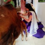 Harshika Poonacha Instagram - #Anugraha #HarshiHousewarming ❤️❤️❤️ Virajpet, India