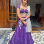 Harshika Poonacha Instagram – House warming glow ❤️❤️❤️
Thankyou to one and all for coming and blessing us 🙏🙏🙏
Wearing beautiful lehenga @sehari_priya_label 
Dupatta @saldanha_label

#Harshihousewarming #Anugraha Virajpet, India
