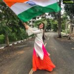 Harshika Poonacha Instagram - VANDE MATHARAM 🇮🇳 I WAS PROUD, I AM PROUD AND I WILL ALWAYS BE PROUD TO BE AN INDIAN ❤️ JAI HIND🙏 #happyindependenceday
