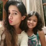 Harshika Poonacha Instagram - Chilling with the adorable @charithriya_ganesh_official ❤❤❤ I don't feel like she is a baby anymore, Cherry is my gal pal 😘😘😘 Right @shilpaaganesh maam ? 🤣 Keep scrolling right, The video is the last tiktok video taken on my phone just before it got banned 🙈 I'm glad I could capture this adorable girl 😘