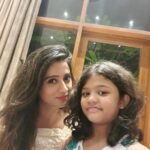 Harshika Poonacha Instagram - Chilling with the adorable @charithriya_ganesh_official ❤❤❤ I don't feel like she is a baby anymore, Cherry is my gal pal 😘😘😘 Right @shilpaaganesh maam ? 🤣 Keep scrolling right, The video is the last tiktok video taken on my phone just before it got banned 🙈 I'm glad I could capture this adorable girl 😘