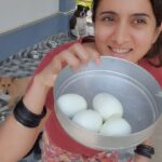 Harshika Poonacha Instagram - My most precious time during the day ❤❤❤ Preparing their food and feeding them makes me feel super ecstatic, My pets mean the world to me😘😘😘 Take care of your pets and give them all the love ❤❤❤ #positivevibes #positivity #quarantinelife #pet #dogs #happines #love #feeding #kodagu Kodagu, India