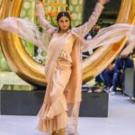 Harshika Poonacha Instagram – Slaying it ♥️
#Showstopper
#Bangalorefashionweek @bangalorefashionweek 
Wearing the gorgeous @bohe_sq 
MUH @bandanabhattaraimakeup @subu_rao_t 
Team @robertnaoremstudio 
PC @madhupkiran 
Happy women’s day , This #womensday let’s fly and conquer the world 👸 The Oterra