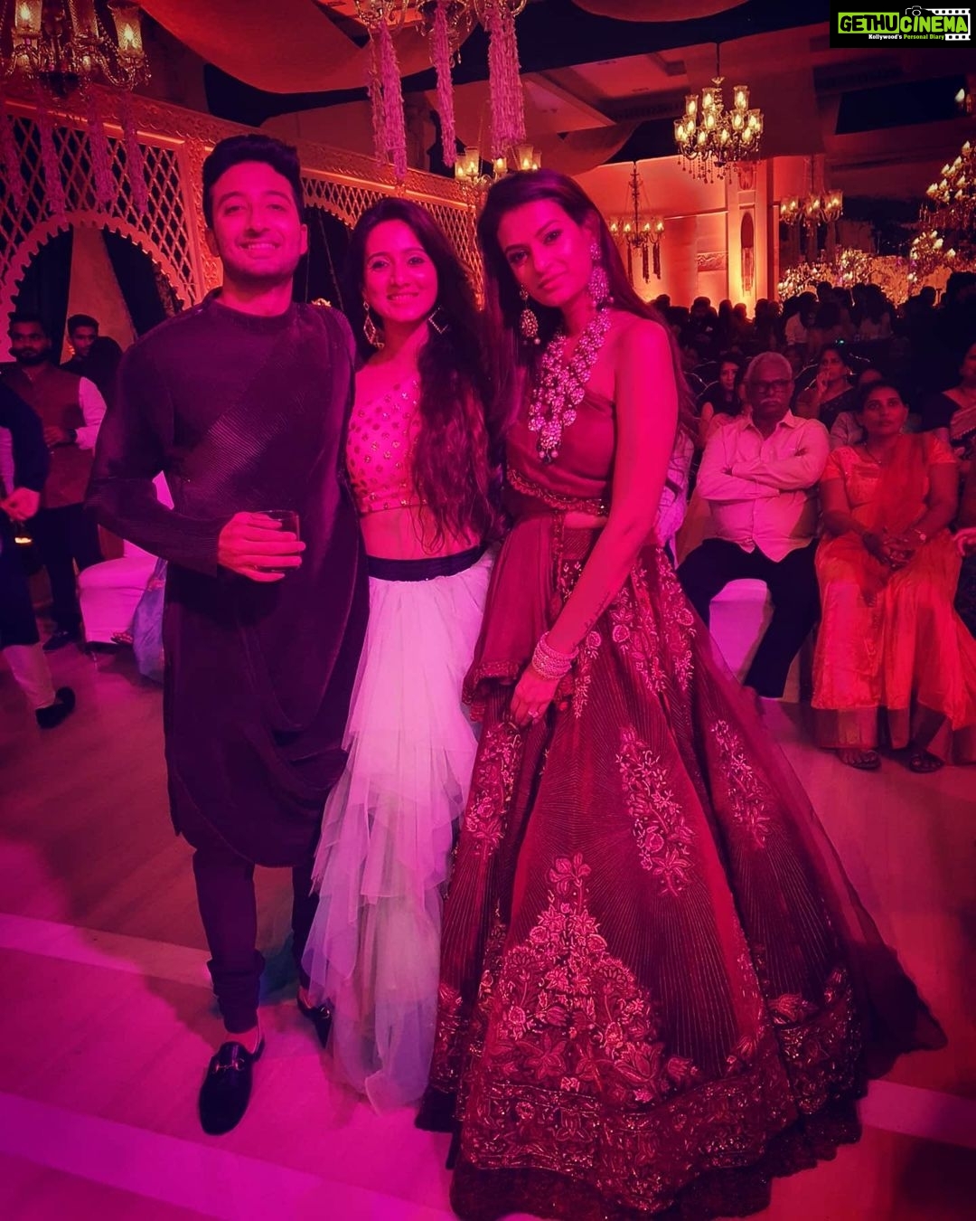Harshika Poonacha Instagram - Congratulations darlings ❤❤❤ @dg1225 @likhita.nimmagadda #Darshanlikhitasangeet ITC Gardenia, Bengaluru