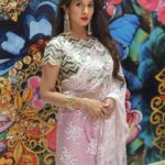 Harshika Poonacha Instagram - Saree love 💞💖💝 Midshots 🤩😍😘 Love this saree by @nadira.couture 💝💖💞 1 MG - Lido Mall