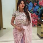 Harshika Poonacha Instagram – Saree love 💞💖💝 Midshots 🤩😍😘
Love this saree by @nadira.couture 💝💖💞 1 MG – Lido Mall