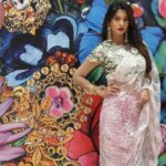 Harshika Poonacha Instagram – On the occasion of the International Womens Day , it was a huge honor to be a part of the women safety programme organized by the @blrcitypolice called the RING OF WOMEN SAFETY and the SURAKSHA CHAKRA AWARDS 🙏

Wearing this beautiful beautiful saree by @nadira.couture 💝💖💞 1 MG – Lido Mall