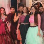 Harshika Poonacha Instagram - Congratulations darlings ❤❤❤ @dg1225 @likhita.nimmagadda #Darshanlikhitasangeet ITC Gardenia, Bengaluru