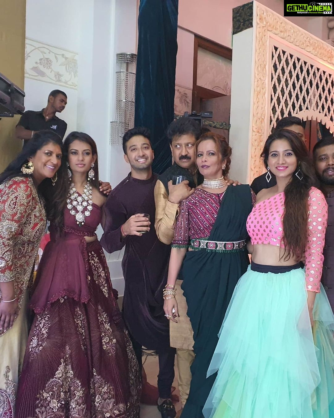 Harshika Poonacha Instagram - Congratulations darlings ❤❤❤ @dg1225 @likhita.nimmagadda #Darshanlikhitasangeet ITC Gardenia, Bengaluru