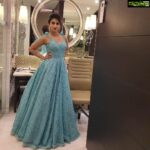 Harshika Poonacha Instagram - Gorgeous who ? Thankyou @aparna_s_design_studio for making me look just like Elsa ❤❤❤ JW Marriott Hotel Bengaluru