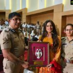 Harshika Poonacha Instagram – Now that’s a fantastic start to my 2020 😇
Got felicatated by 2 of my favourite heros in the police department 💥💥💥
Our Bangalore Commissioner of Police @bhaskarrao sir and my true inspiration DCP #Ishapant maam.
It was such an honour 🙏🙏🙏
Was a part of this wonderful programme organized by DCP maam on women safety and crime awareness with included plays on women safety,drug abuse and also a phenomenal portrayal of Self Defence by @blrcitypolice
.
.
.
Thankyou somuch @mousumidebnath9006 for this lovely outfit ❤ St.John’s Auditorium Koramangala